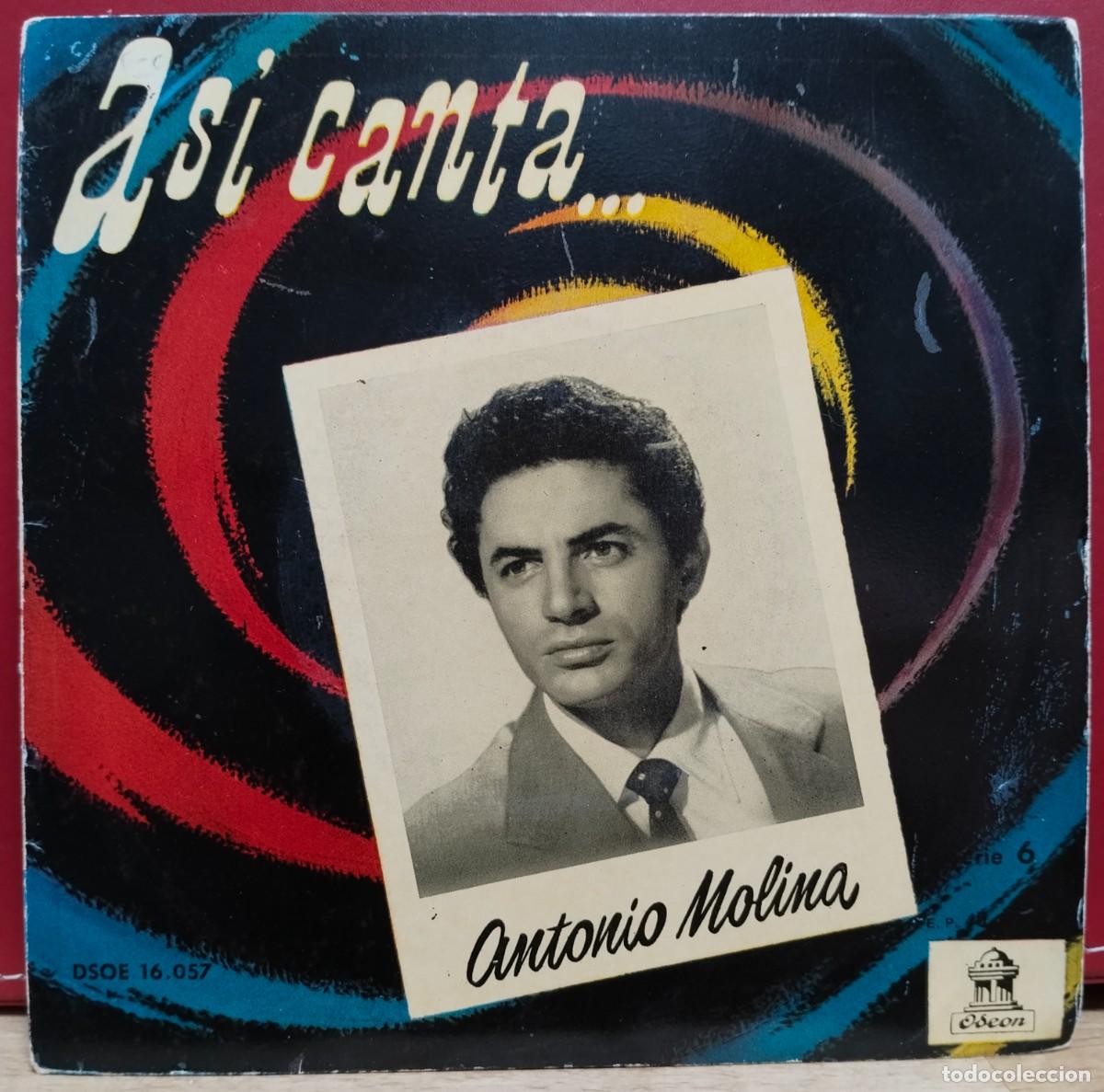 Discos de vinilo: Antonio Molina / Odeon DSOE 16057 - Foto 1