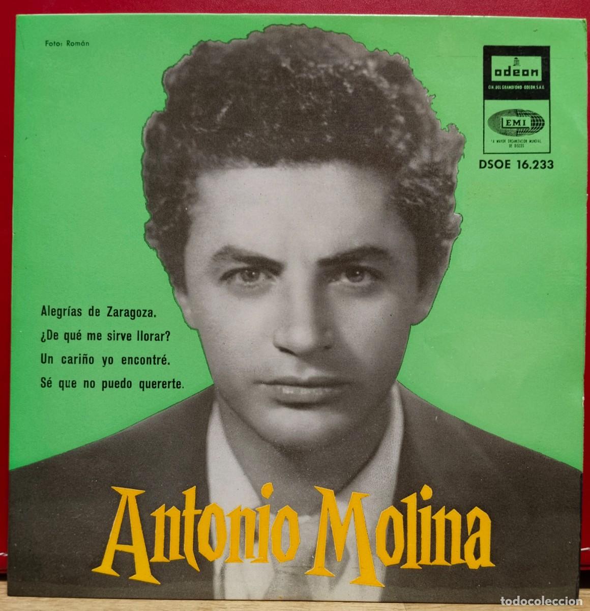 Discos de vinilo: Antonio Molina / EMI-Odeon DSOE 16233