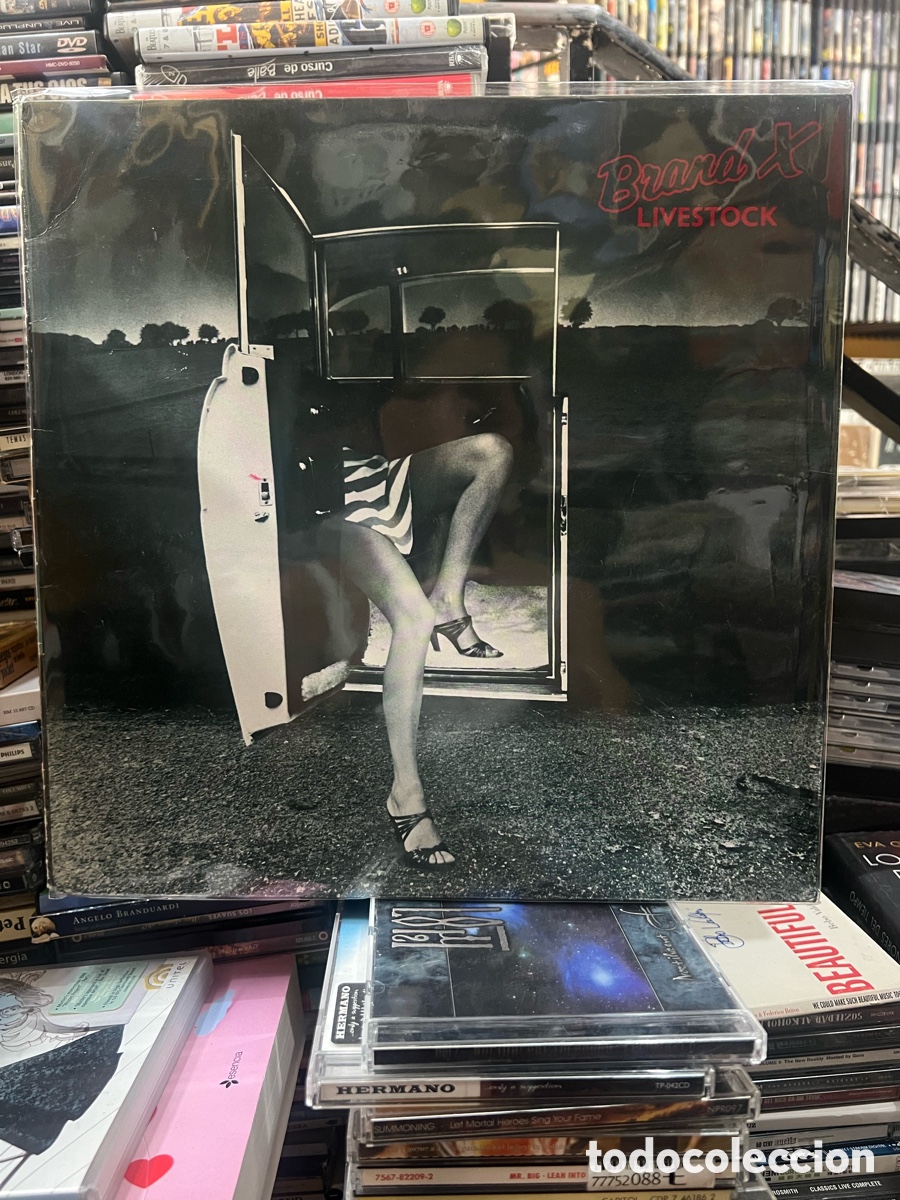Discos de vinilo: Brand X Livestock Phil Collins