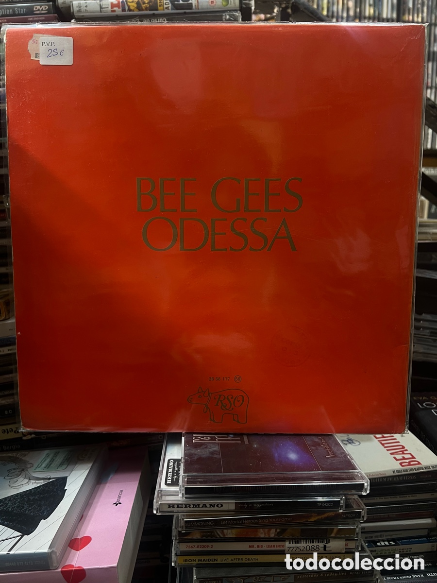 Discos de vinilo: Bee Gees Odessa 2 Discos - Foto 2