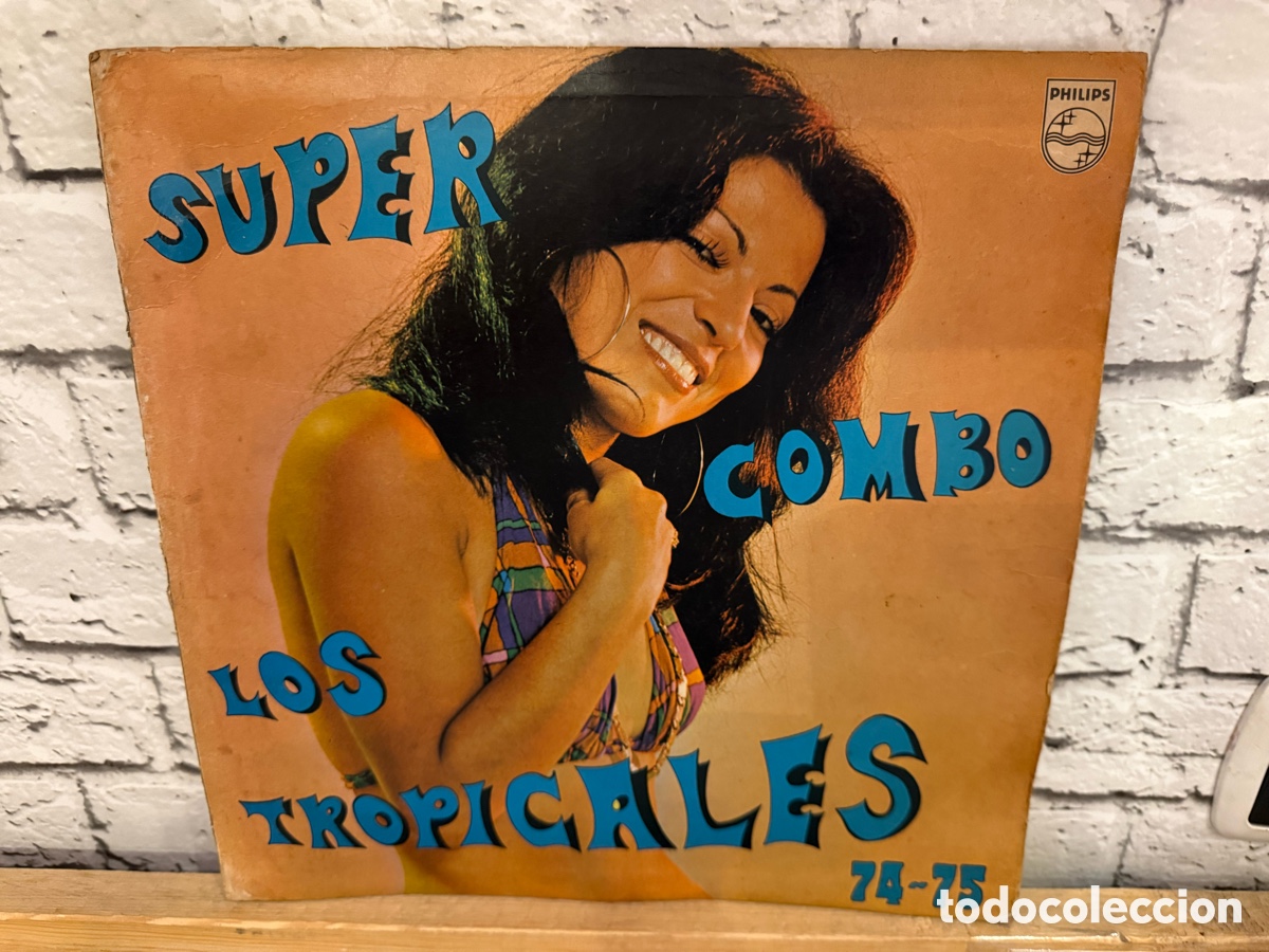 Discos de vinilo: SUPER COMBO LOS TROPICALES 74-75 . Edicion original de colombia.