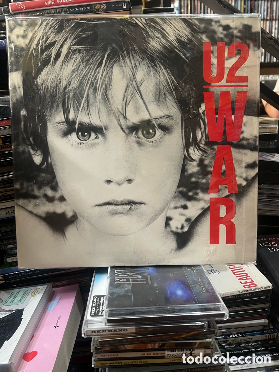 Discos de vinilo: U2 War Island records