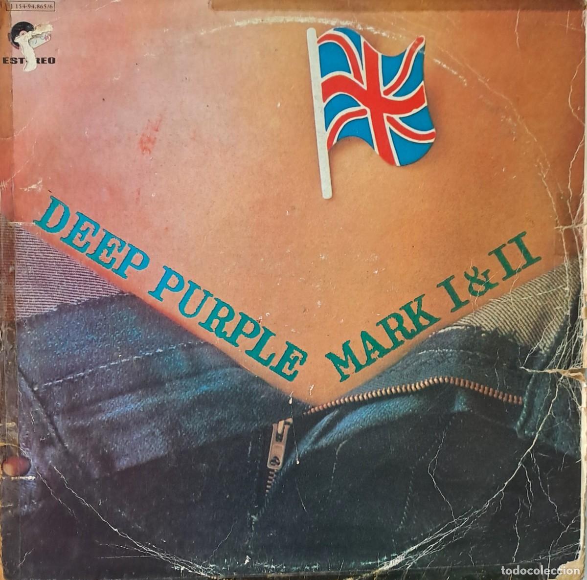 Discos de vinilo: LPs DEEP PURPLE MARKN I & II. DOS DISCOS. LP-GEXT-979