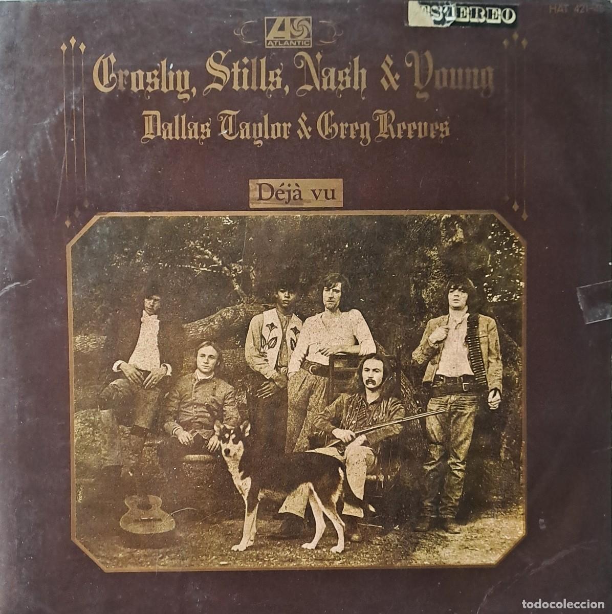 Discos de vinilo: LPs CROSBY, STILLS, NASH & YOUNG, DEJA VU. LP-GEXT-980