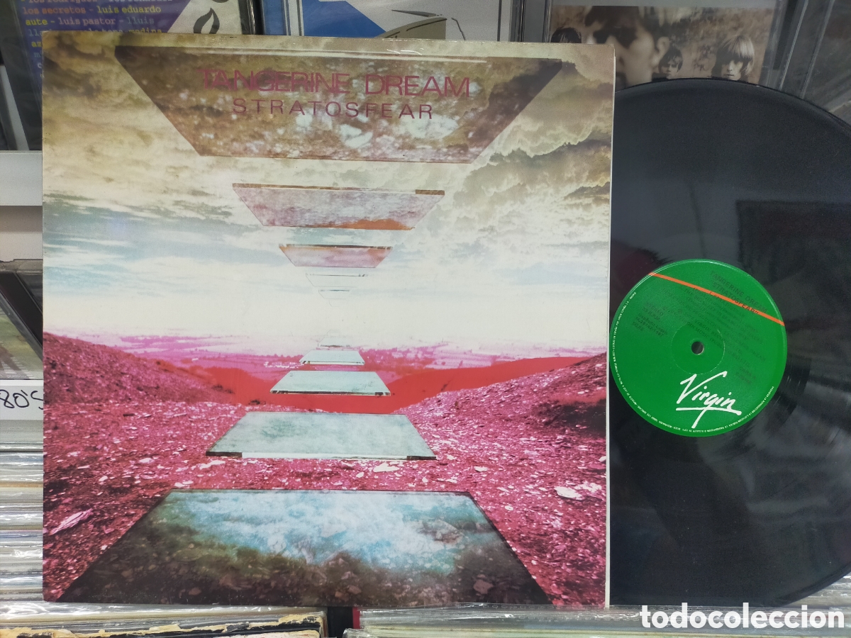 Discos de vinilo: Tangerine dream LP stratosfear Espa&ntilde;a 1984