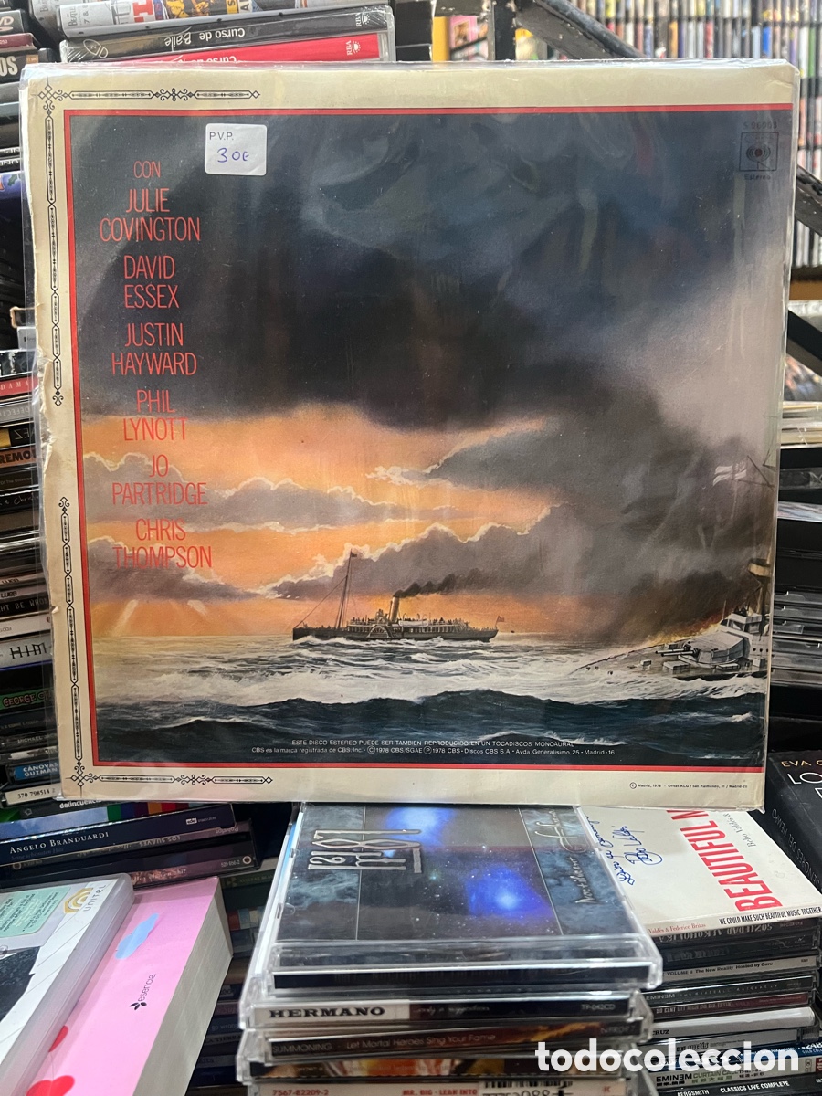 Discos de vinilo: Version musical de Jeff Wayne La guerra de los mundos Versi&oacute;n es espa&ntilde;ol - Foto 2
