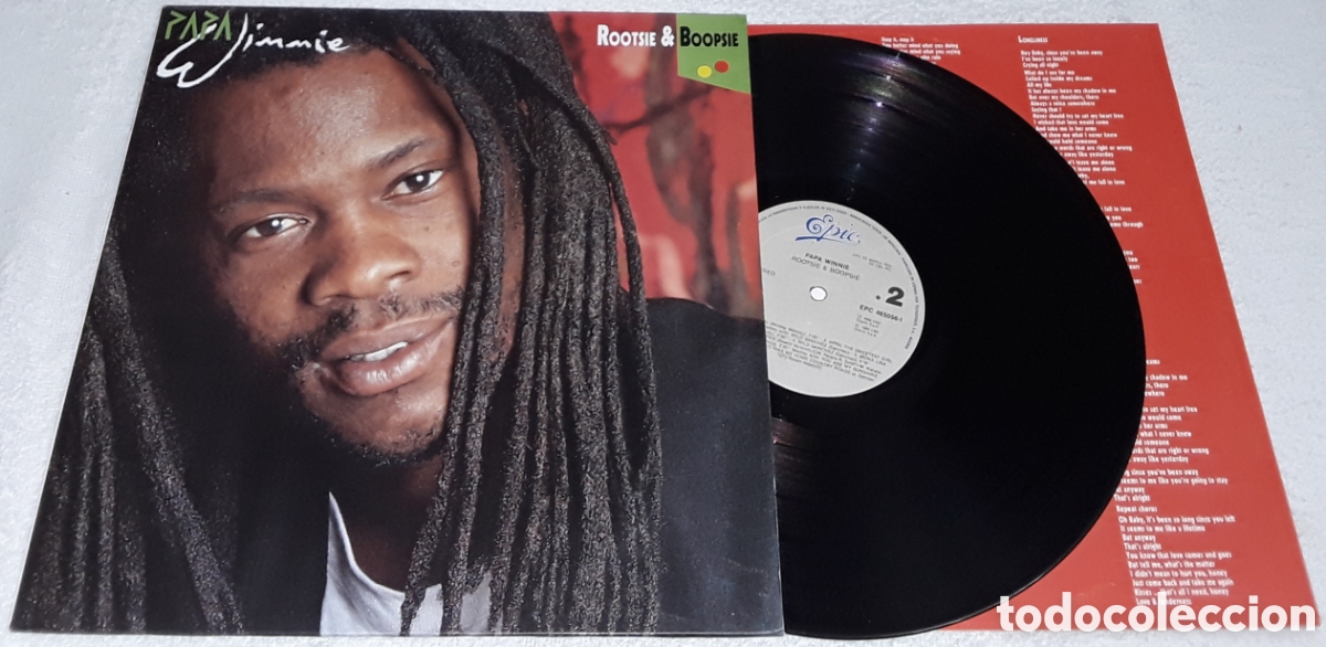 Discos de vinilo: LP - PAPA WINNIE - ROOTSIE AND BOOPSIE - EDICI&Oacute;N PROMOCIONAL
