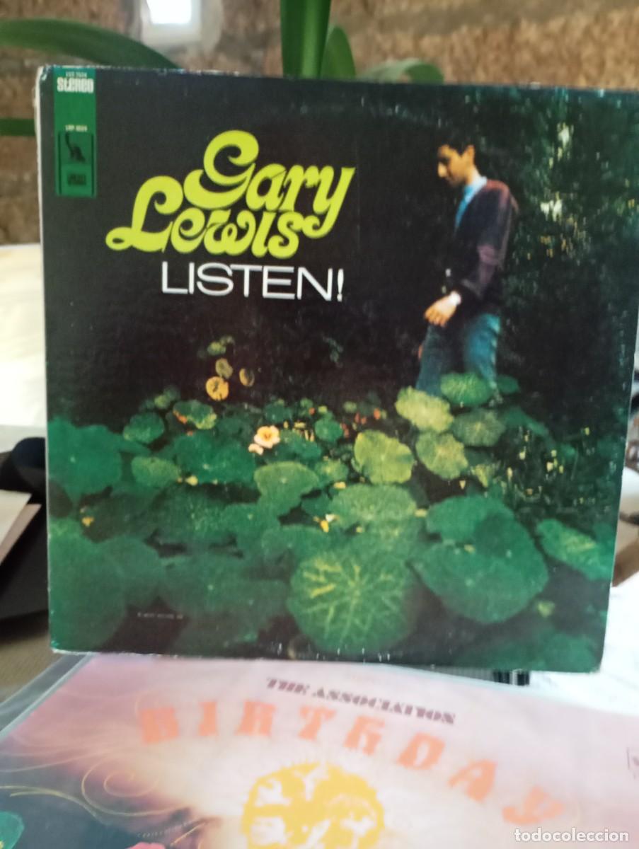 Discos de vinilo: LP ORIG USA 1968 GARY LEWIS LISTEN SUNSHINE POP VG+/ VG++