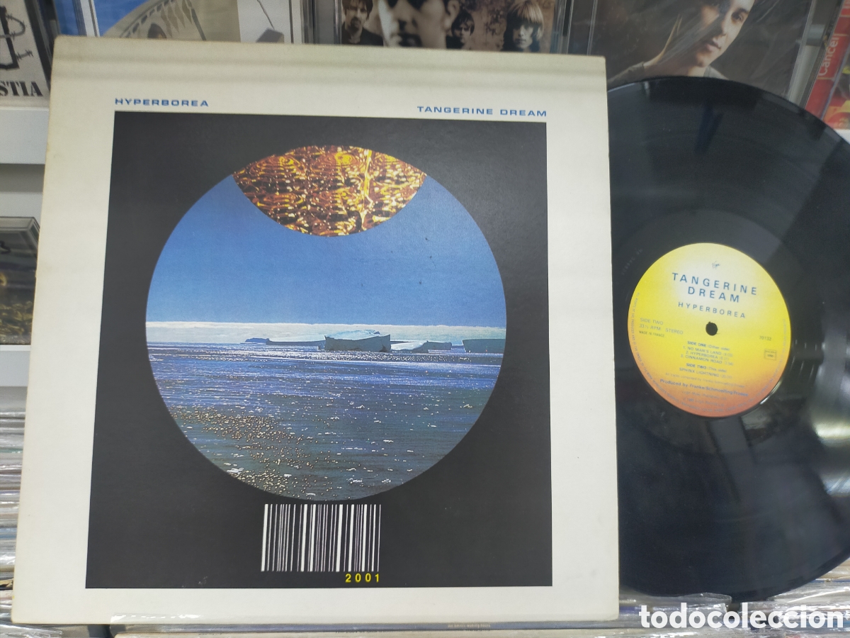 Discos de vinilo: Tangerine dream LP hyperborea Francia 1983