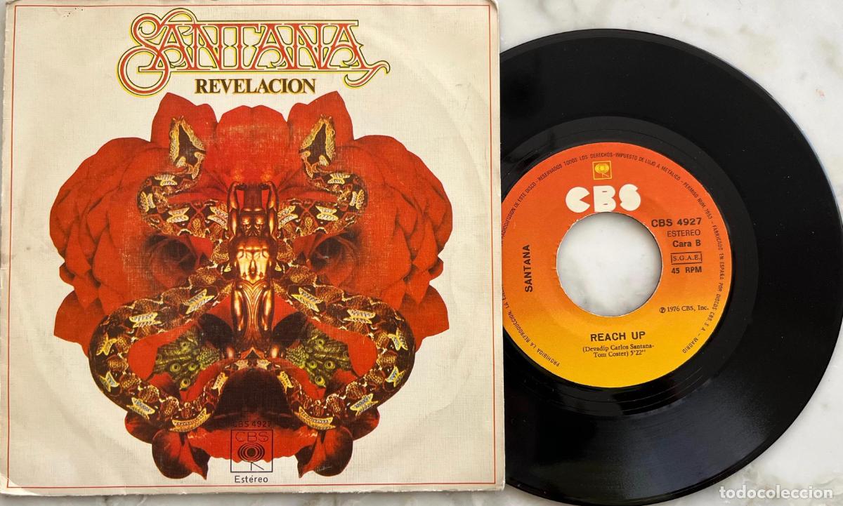 Discos de vinilo: SANTANA. REVELACION, SINGLE ORIGINAL ESPA&Ntilde;A 1978
