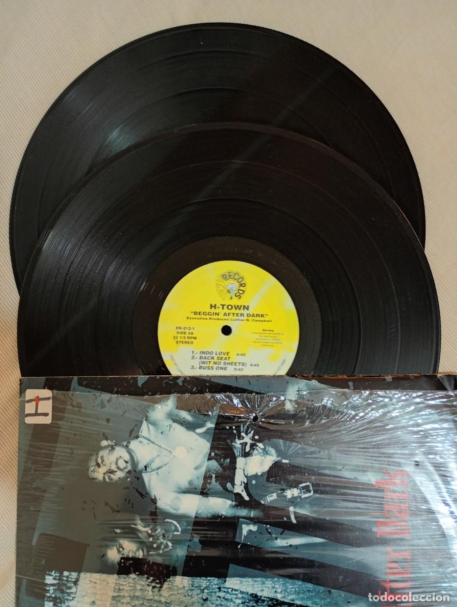 vinilo h-town / beggin' after dark (doble lp) - Compra venta en