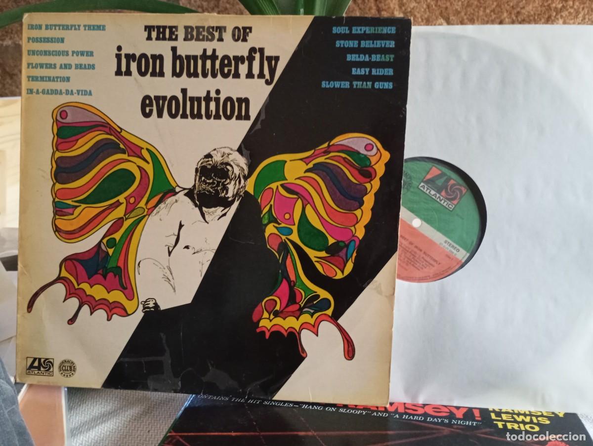 Discos de vinilo: LP GERMANY original LP THE BEST OF IRON BUTTERFLY VG++