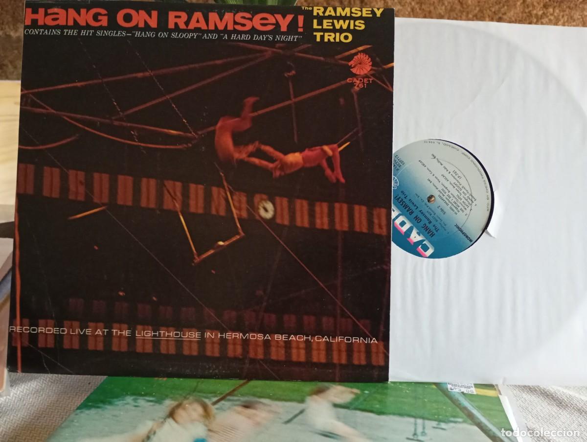 Discos de vinilo: LP original USA THE RAMSEY LEWIS TRIO HANG ON 1965 VG++