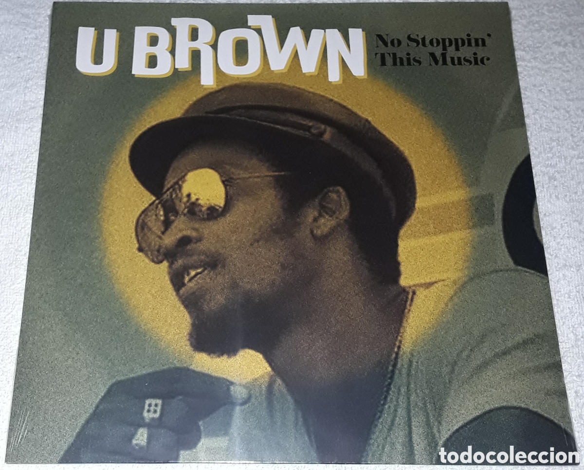 Discos de vinilo: LP - U BROWN - NO STOPPIN' THIS MUSIC - NUEVO Y PRECINTADO