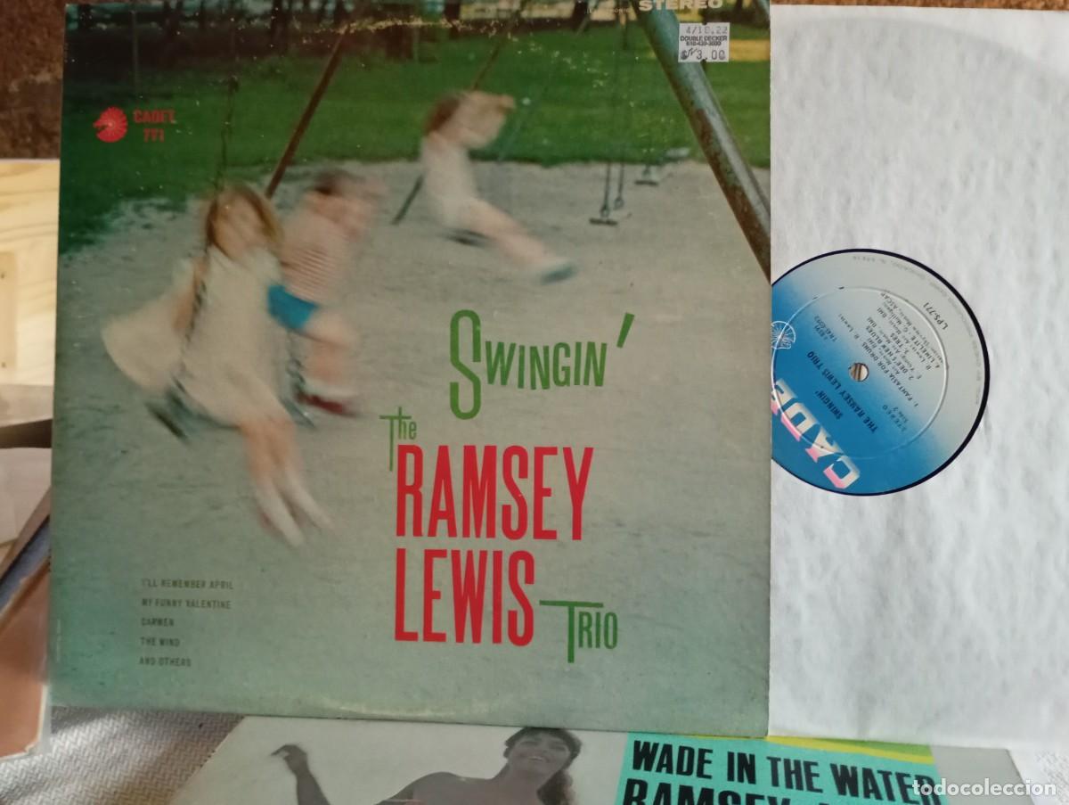 Discos de vinilo: LP original USA THE RAMSEY LEWIS TRIO SWINGIN VG++