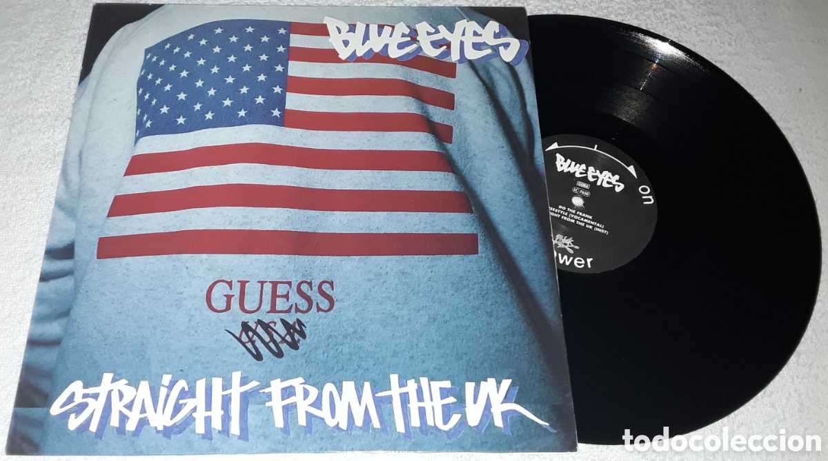 Discos de vinilo: LP - BLUE EYES - STRAIGHT FROM THE UK
