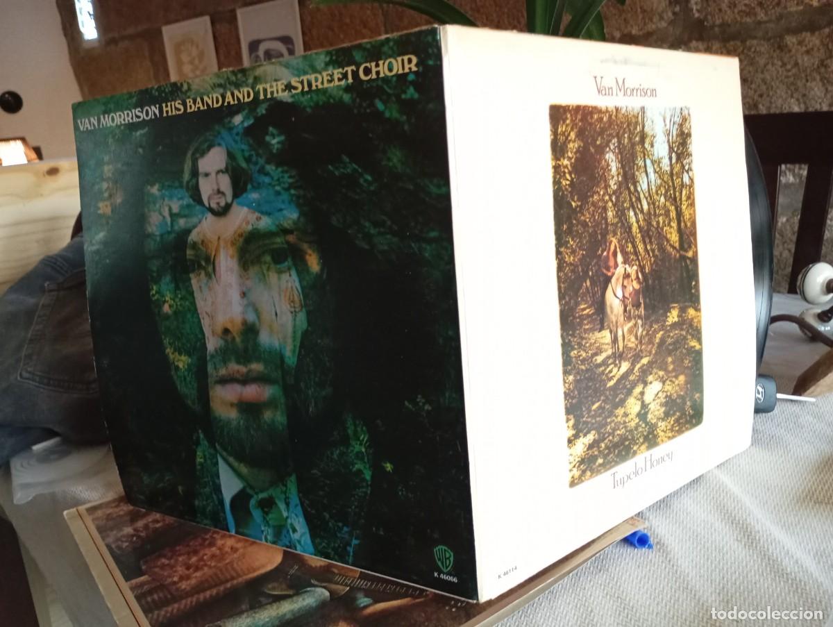 Discos de vinilo: LP doble VAN MORRISON TUPELO HONEY + THE STREET CHOIR PORT VG+ discos VG+++