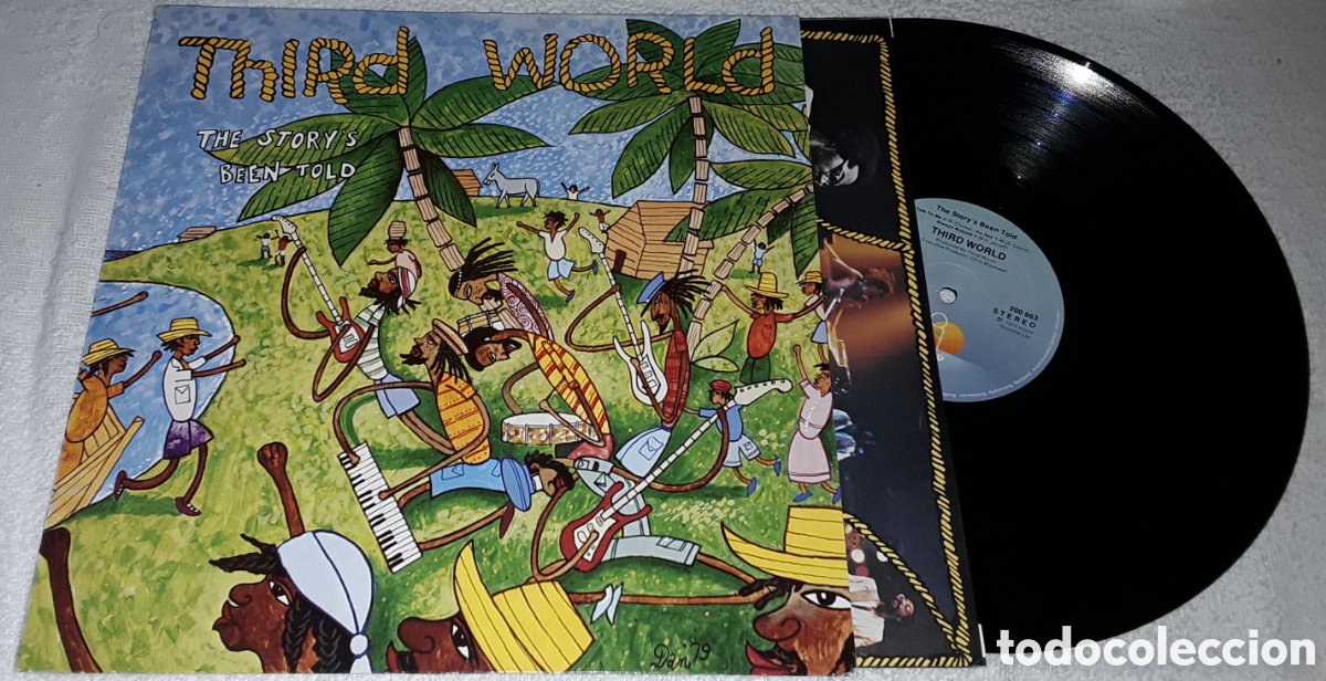 Discos de vinilo: LP - THIRD WORLD - THE STORY'S BEEN TOLD - MADE IN GERMANY