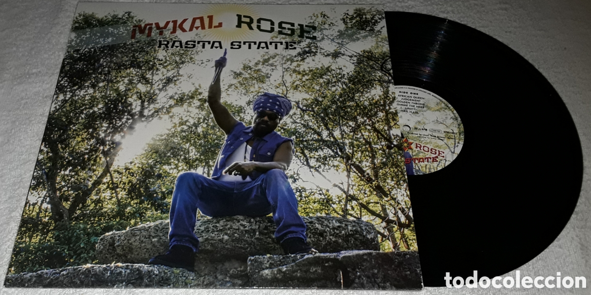 Discos de vinilo: LP - MYKAL ROSE - RASTA STATE - MADE IN USA