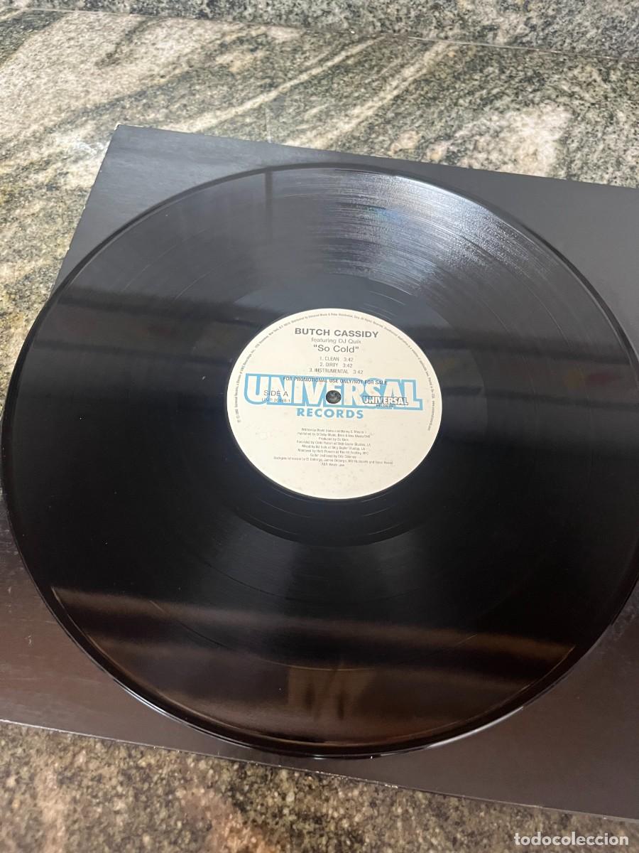 Discos de vinilo: Butch Cassidy Featuring DJ Quik So Cold - Foto 2