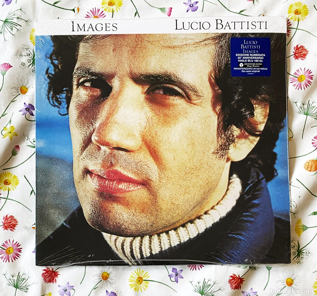 Discos de vinilo: LUCIO BATTISTI - IMAGES 12'' LP PRECINTADO VINILO AZUL - POP ROCK EASY LISTENING FUNK