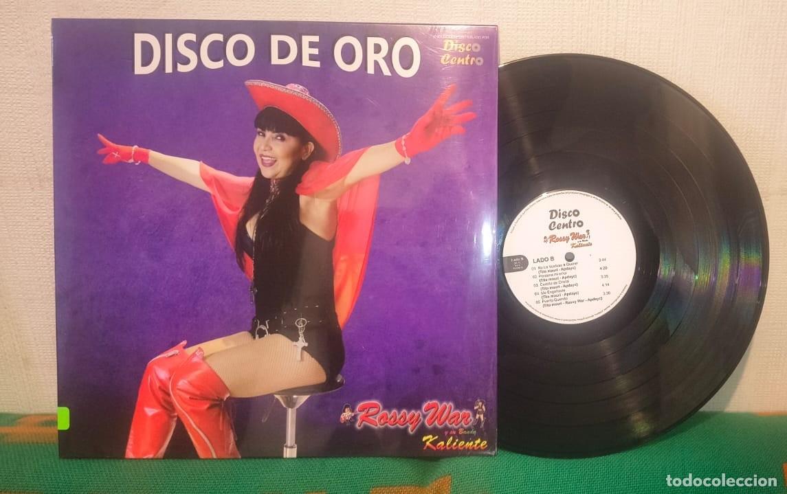 Discos de vinilo: ROSSY WAR Y SU BANDA KALIENTE - TECHNO CUMBIA PERUANA &rdquo;EL DISCO DE ORO&rdquo;