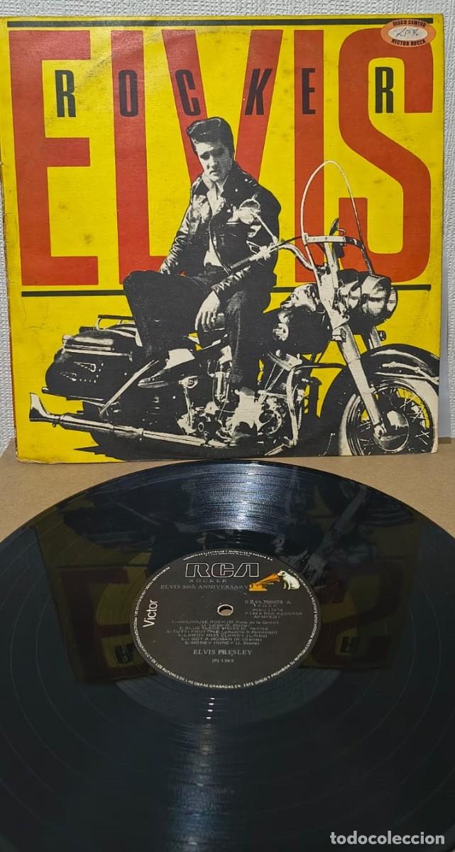 Discos de vinilo: Elvis Presley &rdquo;Rocker&rdquo; Compilado Sello Iempsa