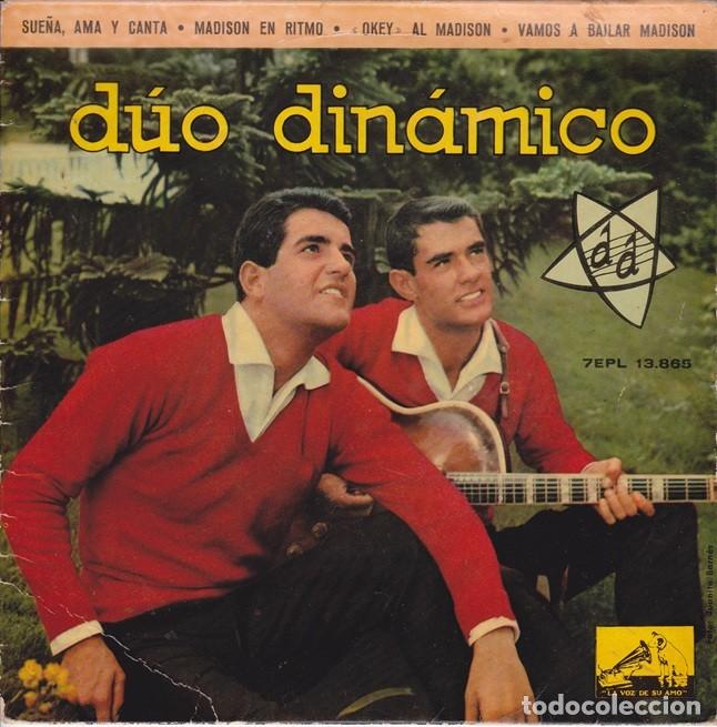 Discos de vinilo: D&uacute;o Din&aacute;mico &ndash; Sue&ntilde;a, ama, canta; Madison en ritmo; Okey al Madison + 1 &ndash; VSA 13.865 &ndash; 1962