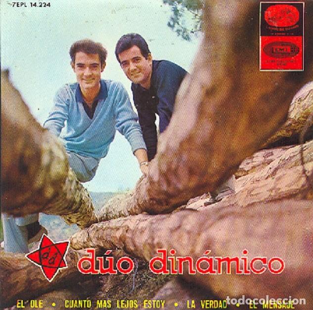 Discos de vinilo: D&uacute;o Din&aacute;mico &ndash; El ol&eacute;; Cuanto m&aacute;s lejos estoy; La verdad; El mensaje &ndash; VSA 14.224 &ndash; 1965