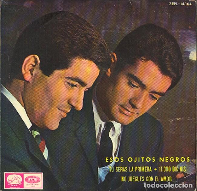 Discos de vinilo: D&uacute;o Din&aacute;mico &ndash; Esos ojitos negros; T&uacute; ser&aacute;s la primera; 11.000 bikinis + 1 &ndash; VSA 14.164 &ndash; 1965