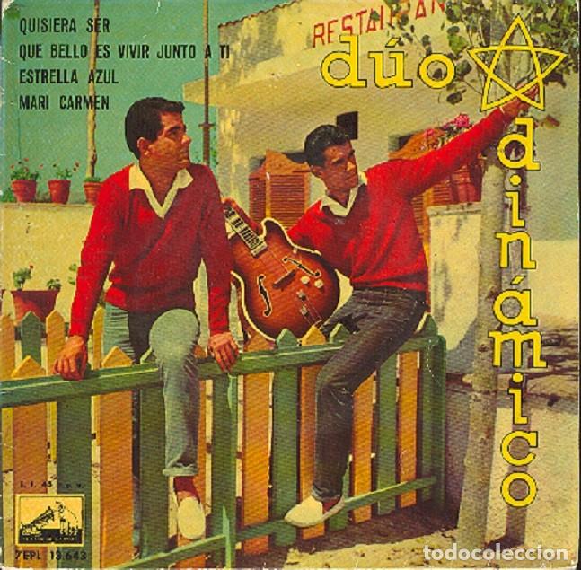 Discos de vinilo: D&uacute;o Din&aacute;mico &ndash; Quisiera ser; Estrella azul; Mari Carmen + 1 &ndash; VSA 13.643 &ndash; 1961