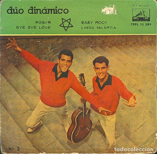 Discos de vinilo: D&uacute;o Din&aacute;mico &ndash; Rogar; Bye bye love; Baby Rock; Linda mu&ntilde;eca &ndash; VSA 13.389 &ndash; 1959