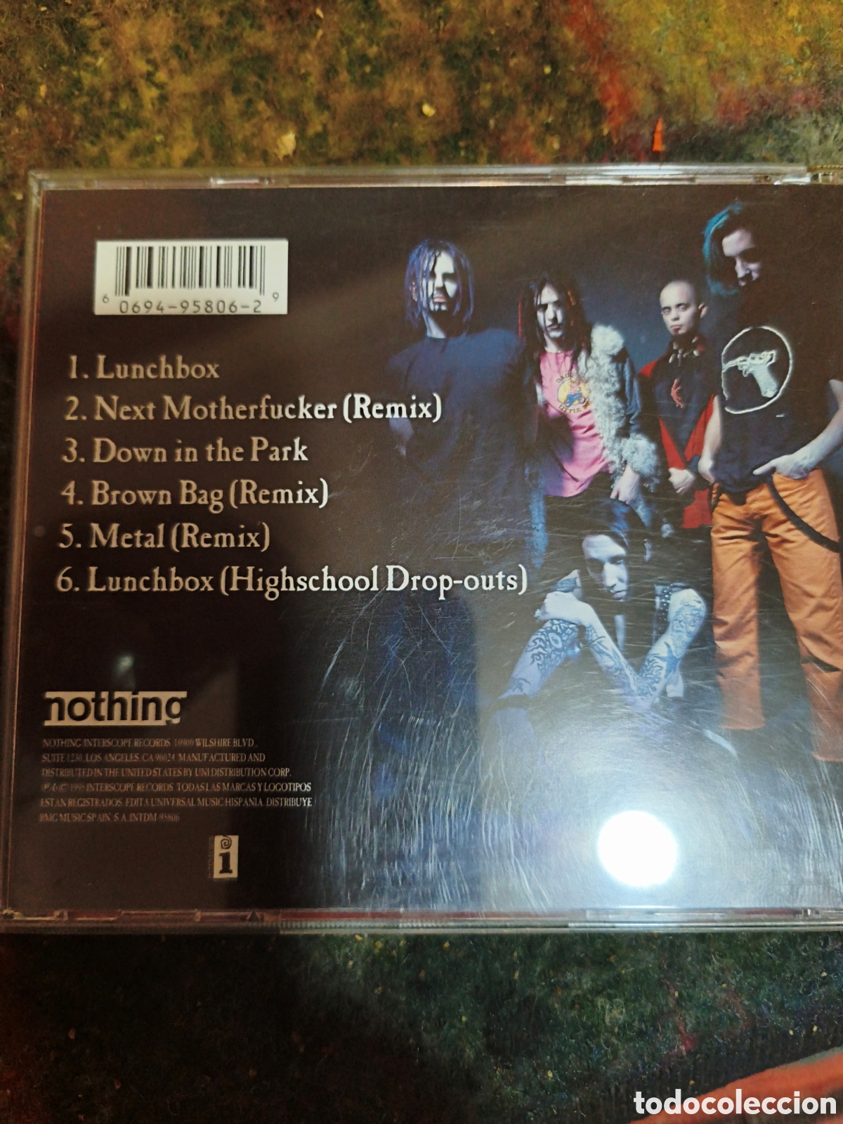 Discos de vinilo: Marilyn Manson: Lunchbox CD 1995 - Foto 2