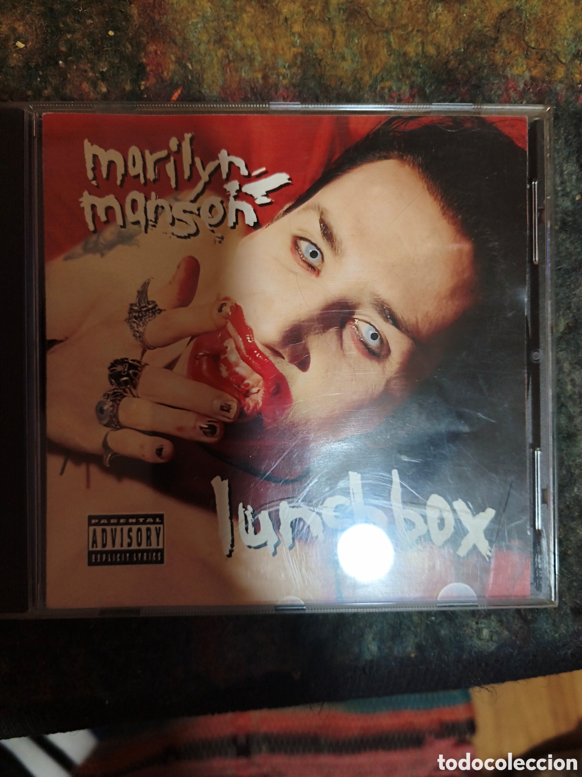 Discos de vinilo: Marilyn Manson: Lunchbox CD 1995 - Foto 1