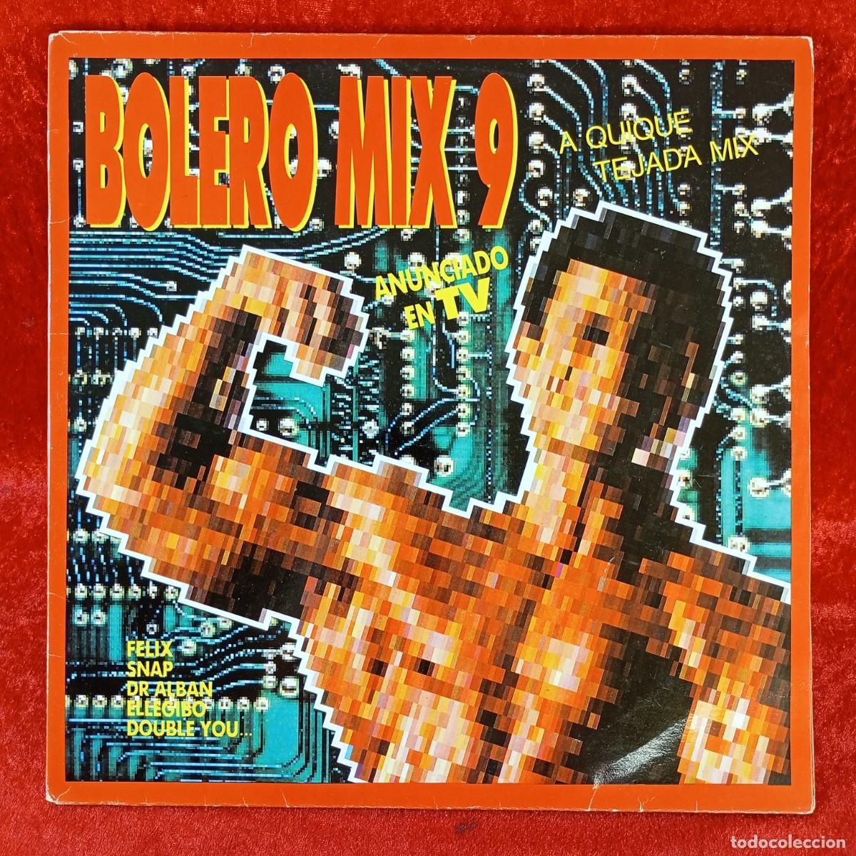 Discos de vinilo: BOLERO MIX 9 - QUIQUE TEJADA - MXLP-360 - 2 LPs VINILO - DISCO - MUSICA / 1890