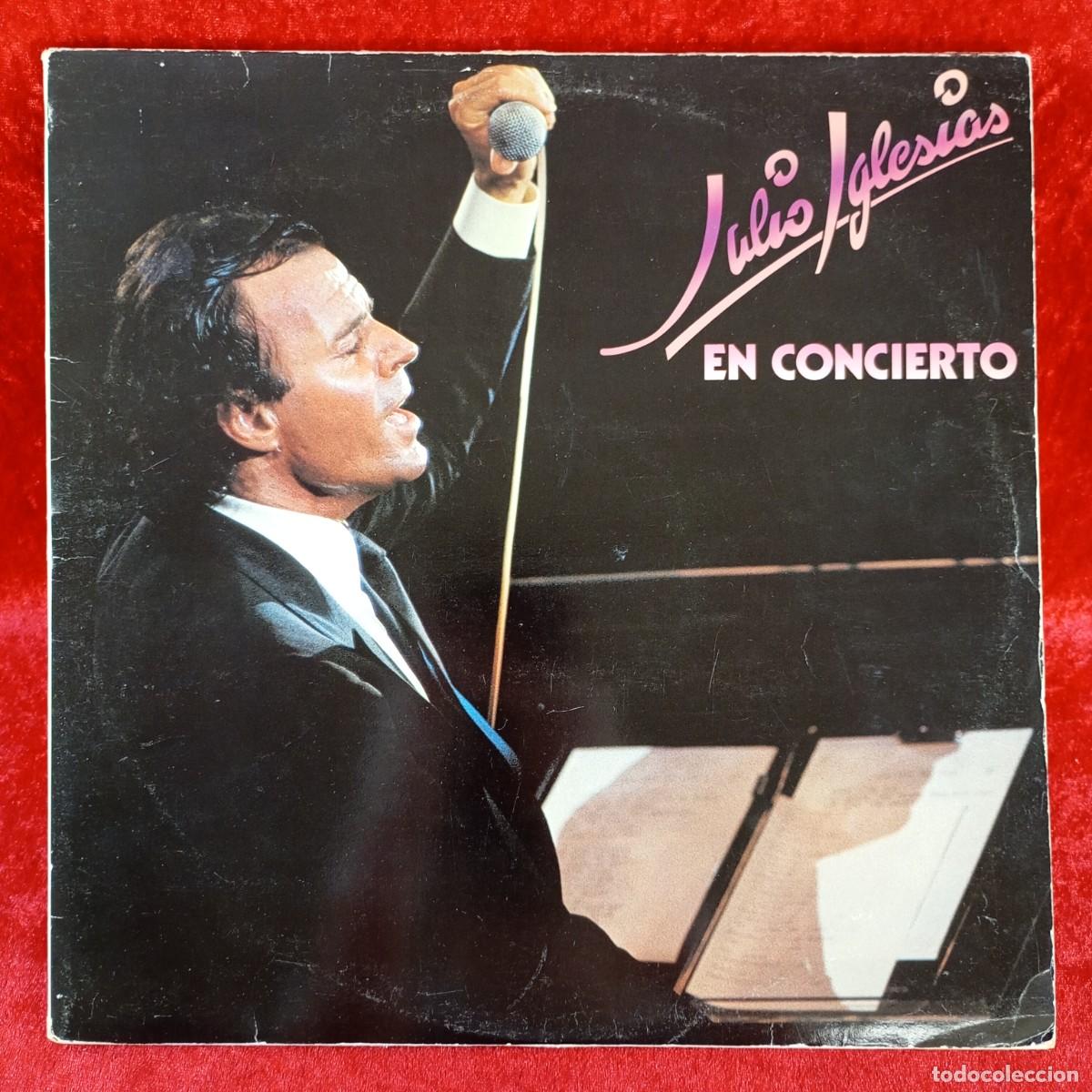 Discos de vinilo: JULIO IGLESIAS EN CONCIERTO - S-88631 - 2 LPs VINILO - DISCO - MUSICA / 1898