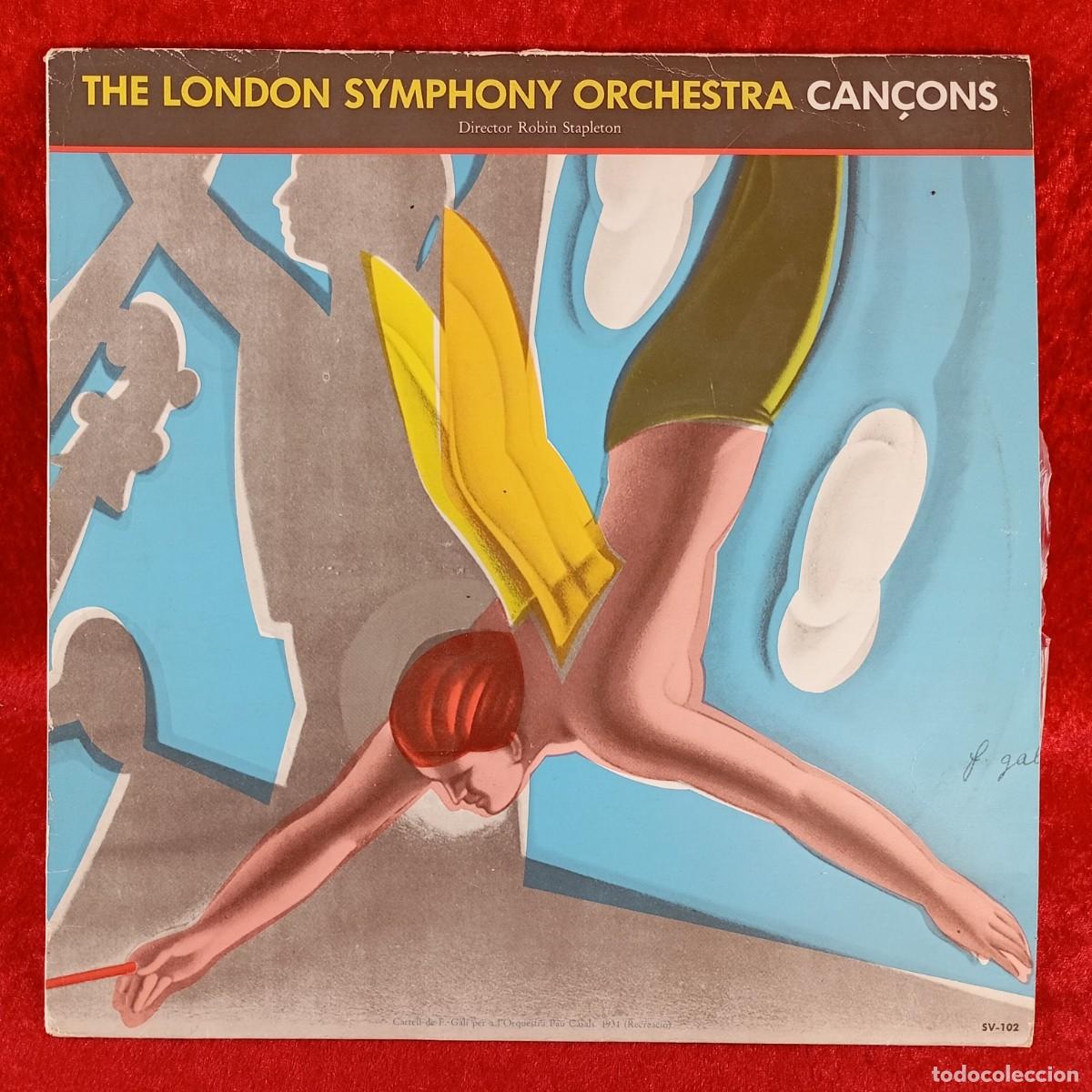 Discos de vinilo: THE LONDON SYMPHONY ORCHESTRA - CAN&Ccedil;ONS - SV-102 - LP VINILO - DISCO - MUSICA / 1900