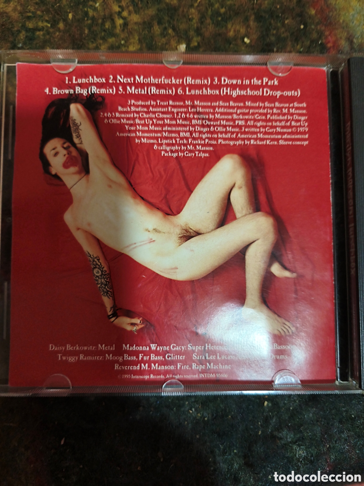 Discos de vinilo: Marilyn Manson: Lunchbox CD 1995 - Foto 3