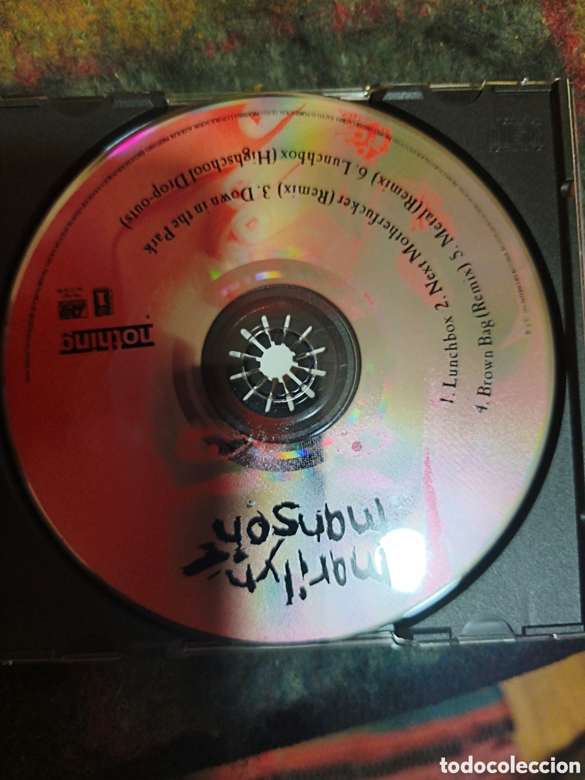 Discos de vinilo: Marilyn Manson: Lunchbox CD 1995 - Foto 4