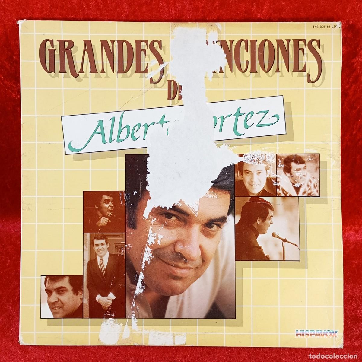 Discos de vinilo: GRANDES CANCIONES DE ALBERTO CORTEZ - 146 001 - 2 LPs VINILO - DISCO - MUSICA / 1908
