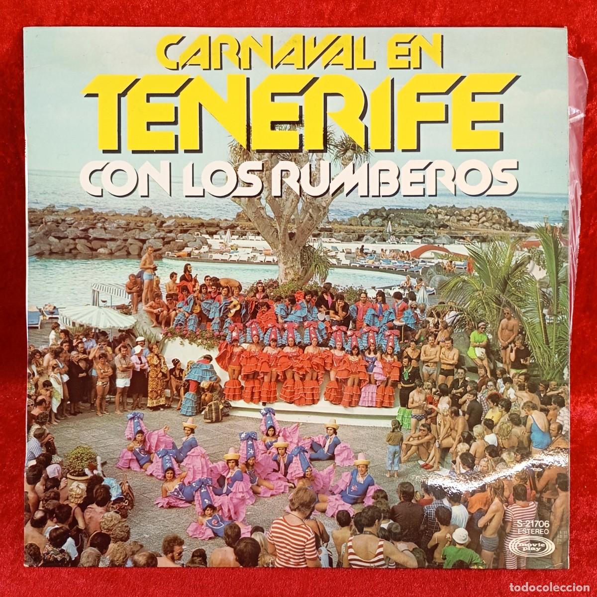 Discos de vinilo: CARNAVAL EN TENERIFE - CON LOS RUMBEROS - S-21706 - LP VINILO - DISCO - MUSICA / 1918