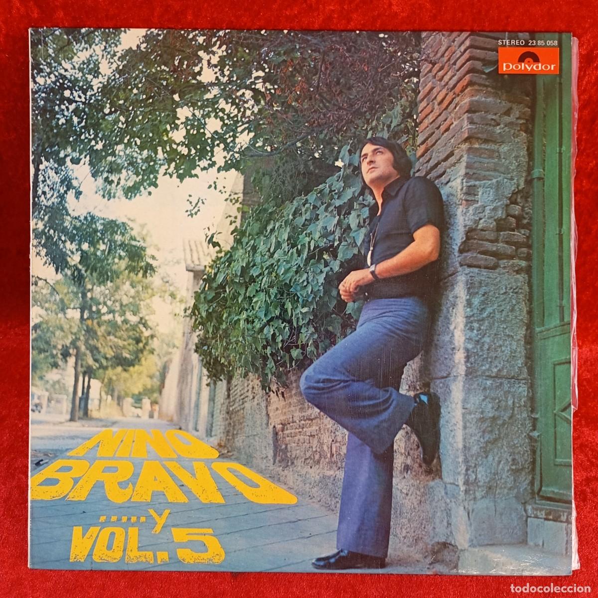 Discos de vinilo: NINO BRAVO - ...Y VOL. 5 - 23 85 058 - LP VINILO - DISCO - MUSICA / 1924