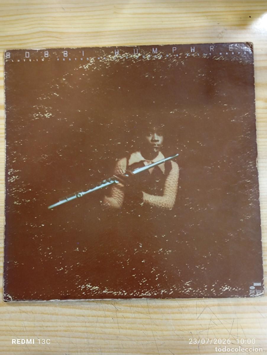 Discos de vinilo: Lp - Bobbi Humphrey &ndash; Flute-In - Blue Note - edicion USA