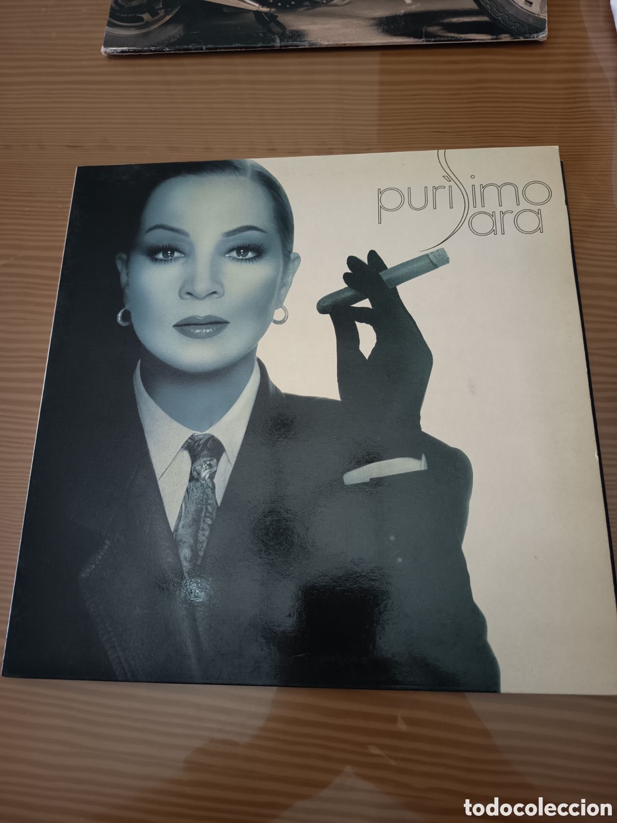 Discos de vinilo: Disco vinilo LP de Sara Montiel &rdquo; Pur&iacute;simo &rdquo; ,como nuevo