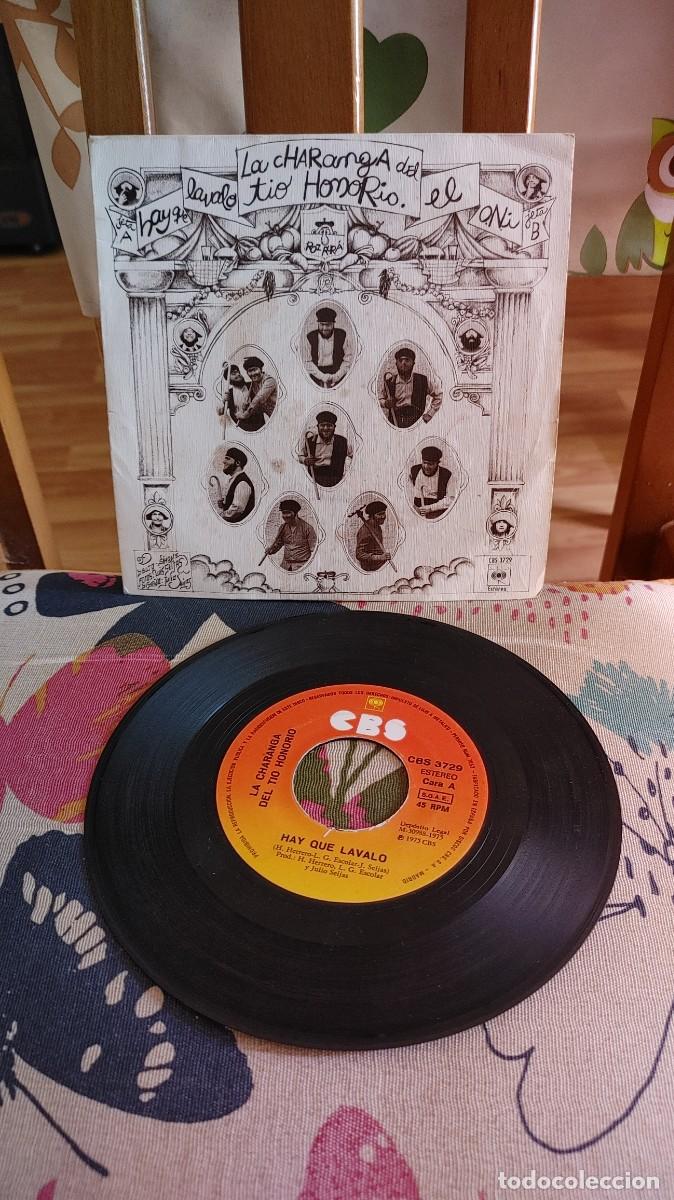 Discos de vinilo: LA CHARANGA DEL TIO HONORIO-SINGLE HAY QUE LAVALO