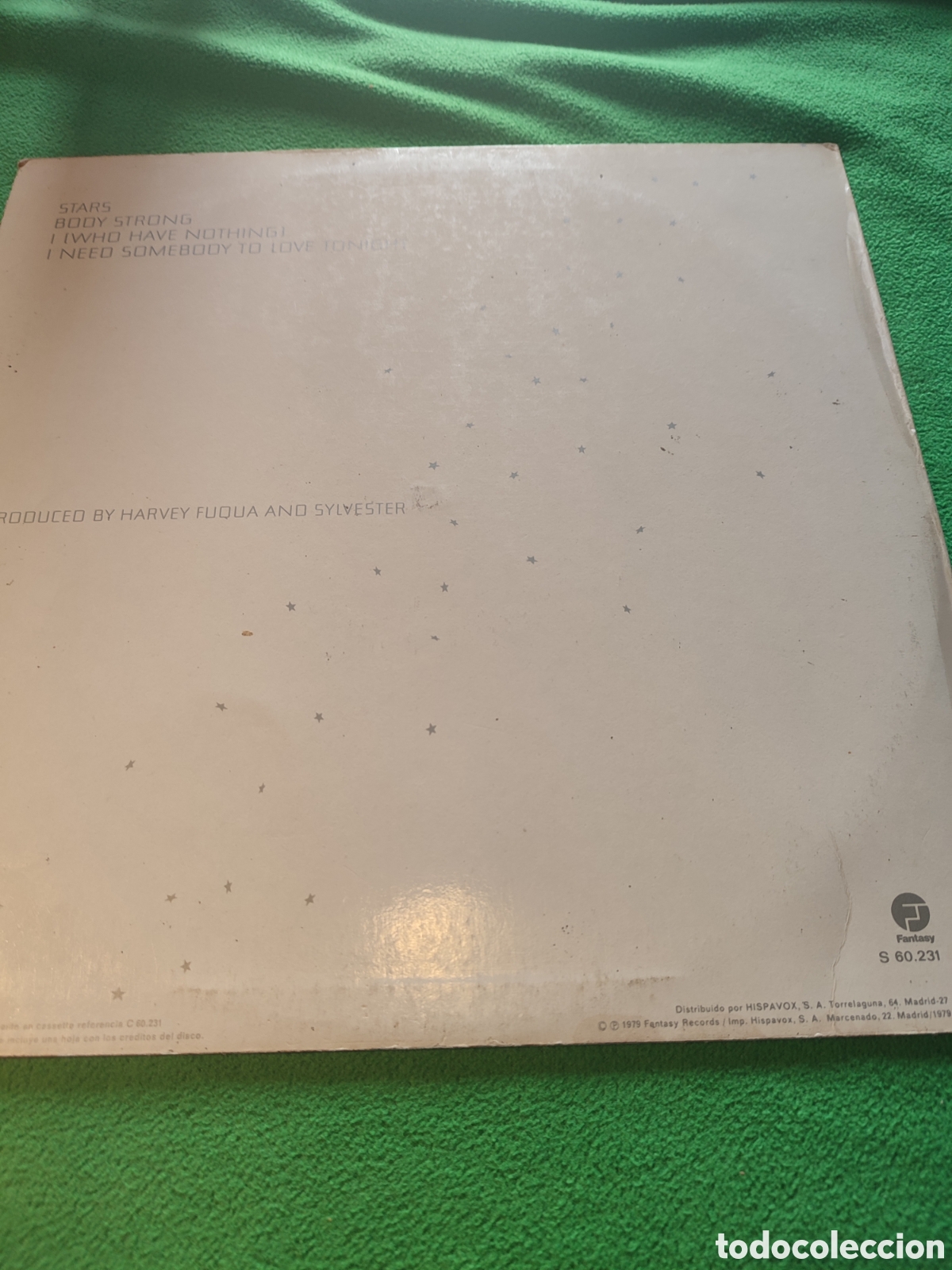 Discos de vinilo: Sylvester - Stars Edici&oacute;n original 1979 - Foto 4