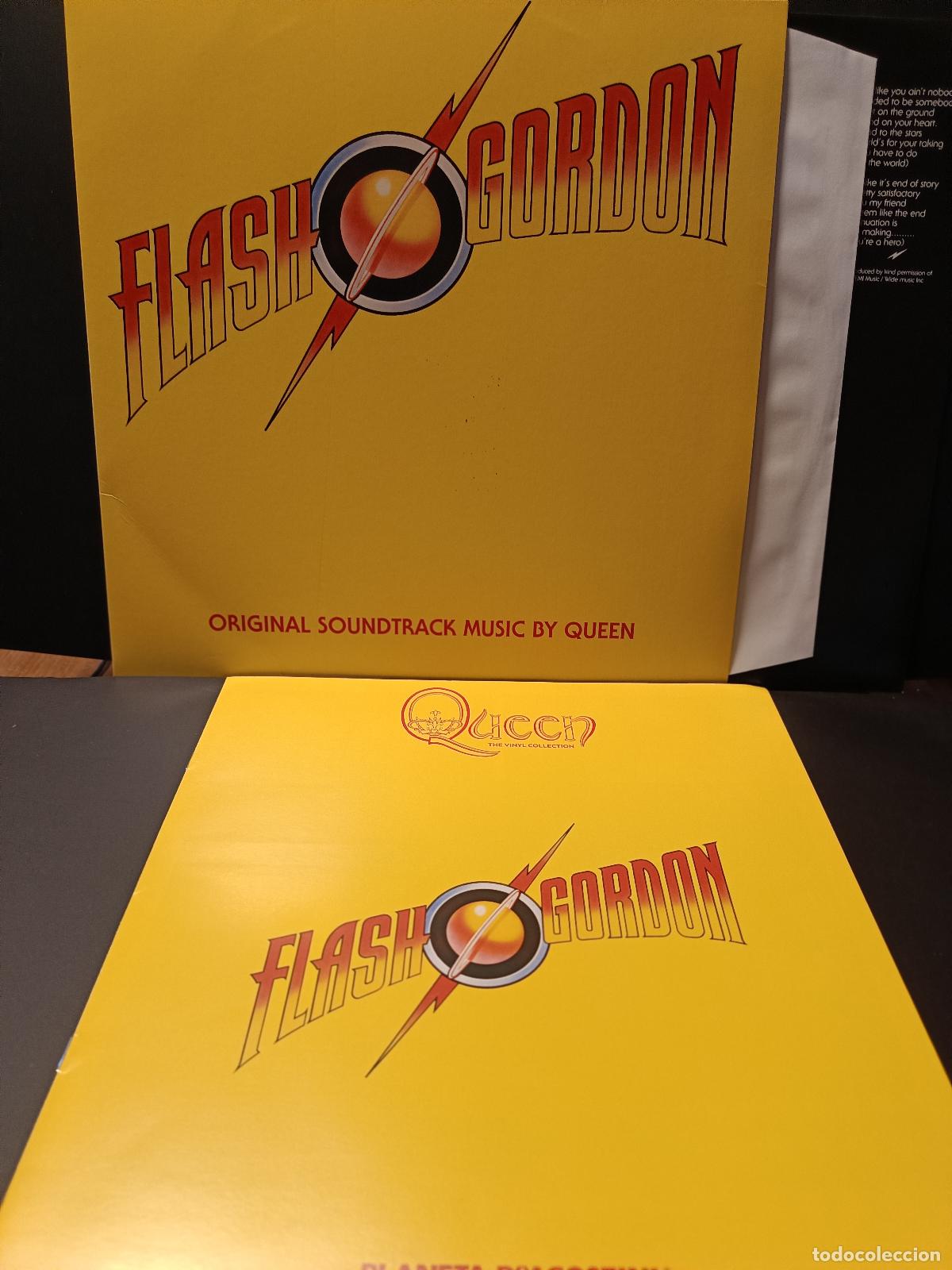 Discos de vinilo: QUEEN FLASH GORDON LP ESPA&Ntilde;A 2020 PEPETO TOP
