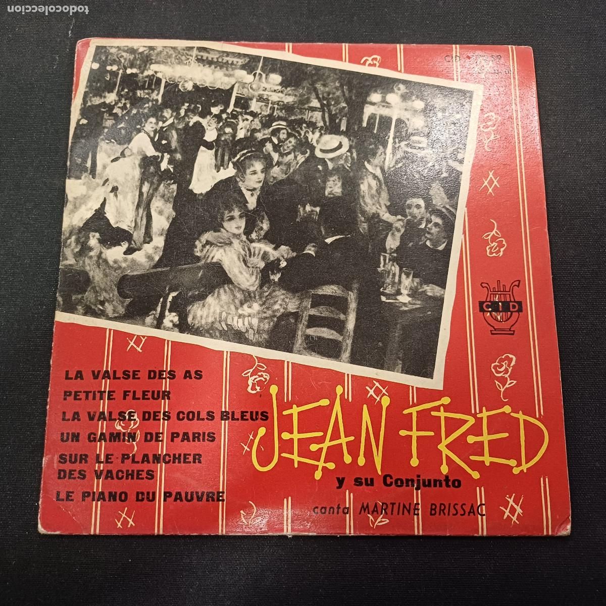 Discos de vinilo: JEAN FRED/LA VALSE DES AS/SINGLE.
