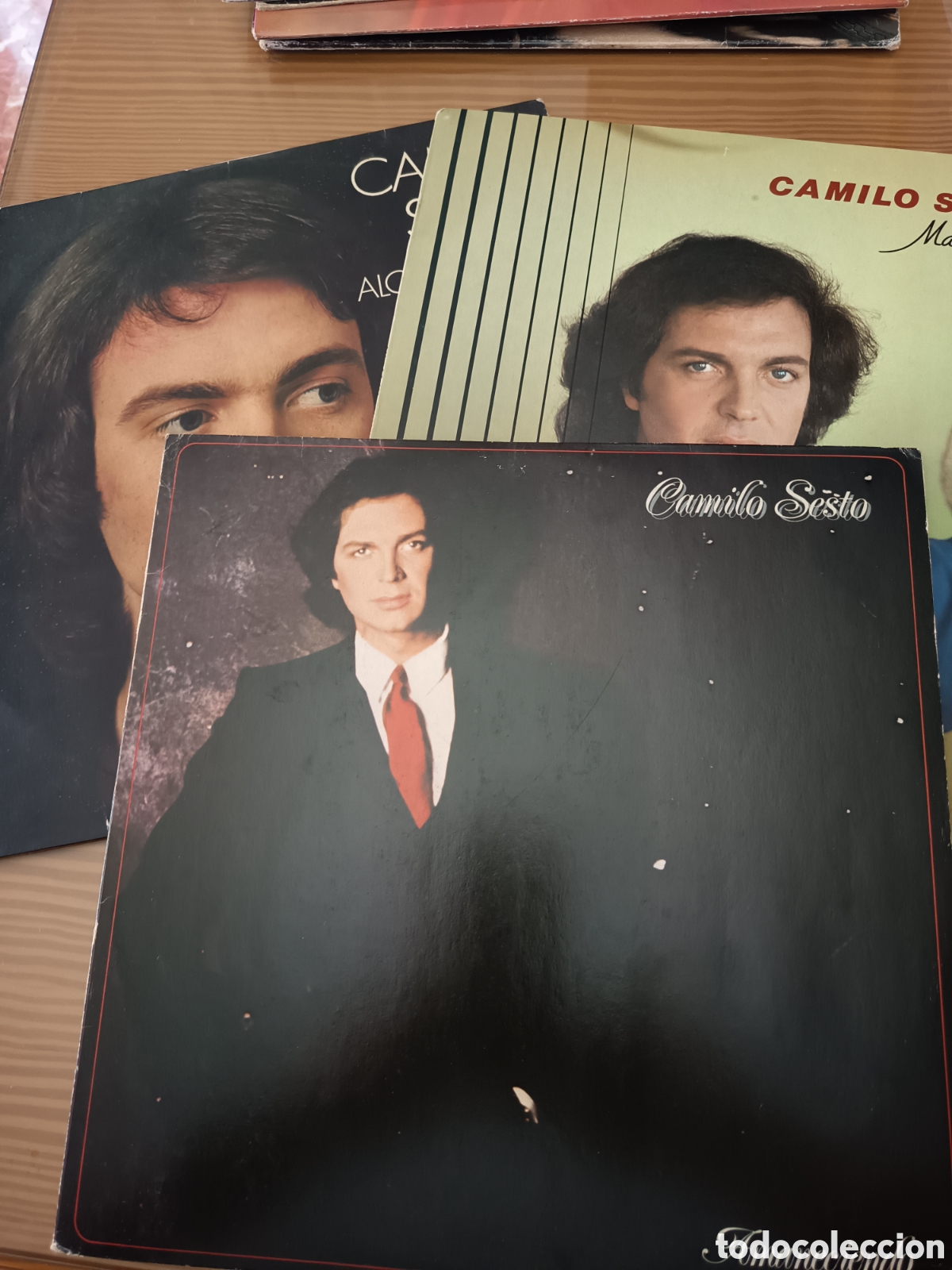 Discos de vinilo: Lote de 3 discos de vinilo LP de Camilo Sesto ,todos como nuevos,vinilos sin uso