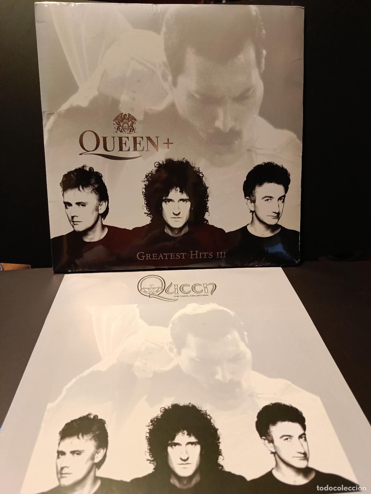 Discos de vinilo: QUEEN GREATEST HITS III LP ESPA&Ntilde;A 20 20 PRECINTADO PEPETO TOP